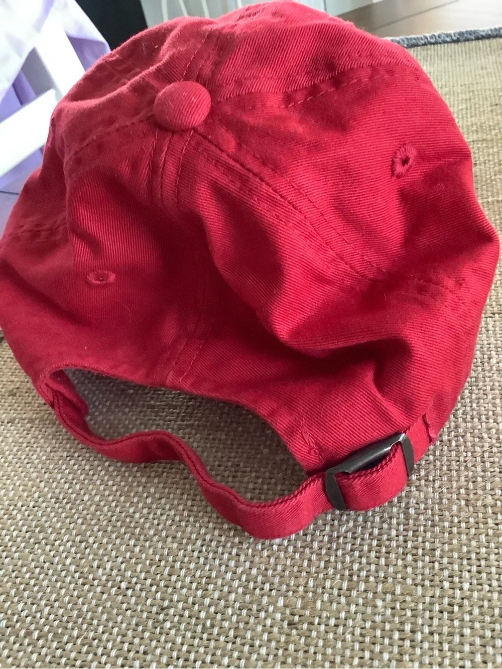 Masters American Needle Red Kids Hat with Yellow Masters Crest